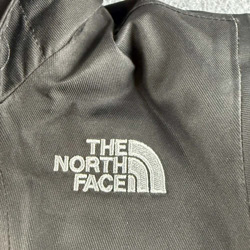 North Face Arctic Swirl Down Parka Girl's M Black DryVent 550 Down Hooded Parka